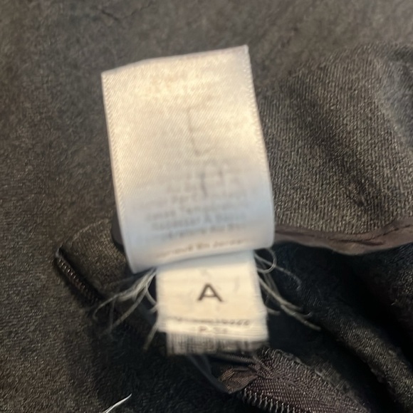 Talbots Refined Bi-Stretch Straight-Leg Pants Charcoal Grey Heather Size 8 - Picture 11 of 13